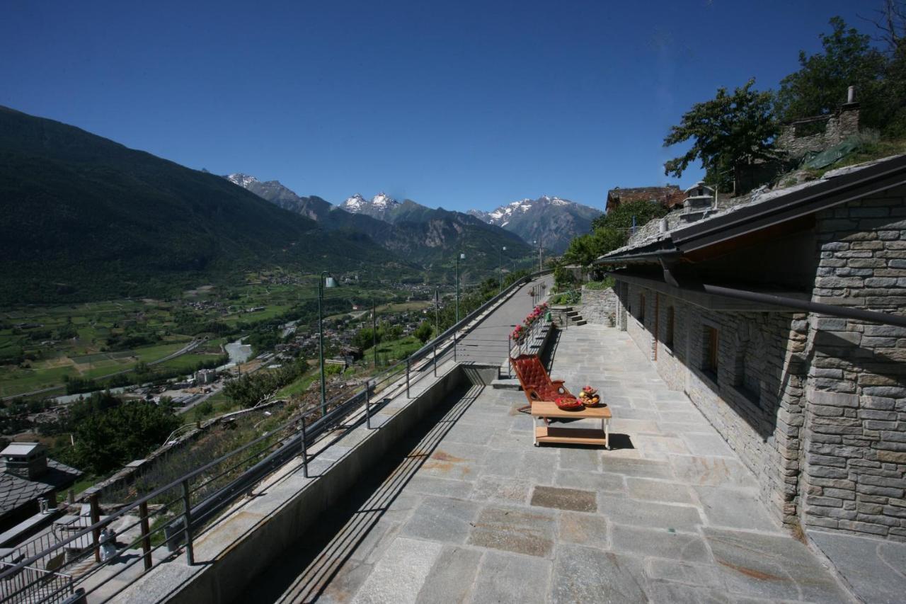 Ferienwohnung Bellevue Aosta Exterior foto