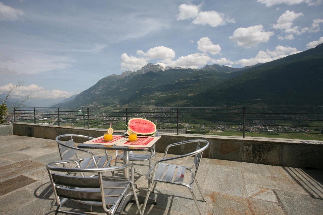 Ferienwohnung Bellevue Aosta Exterior foto