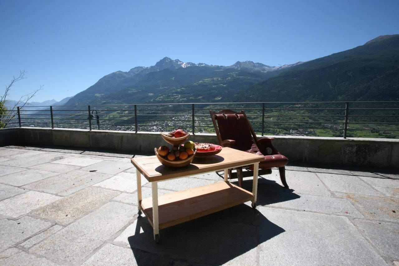 Ferienwohnung Bellevue Aosta Exterior foto