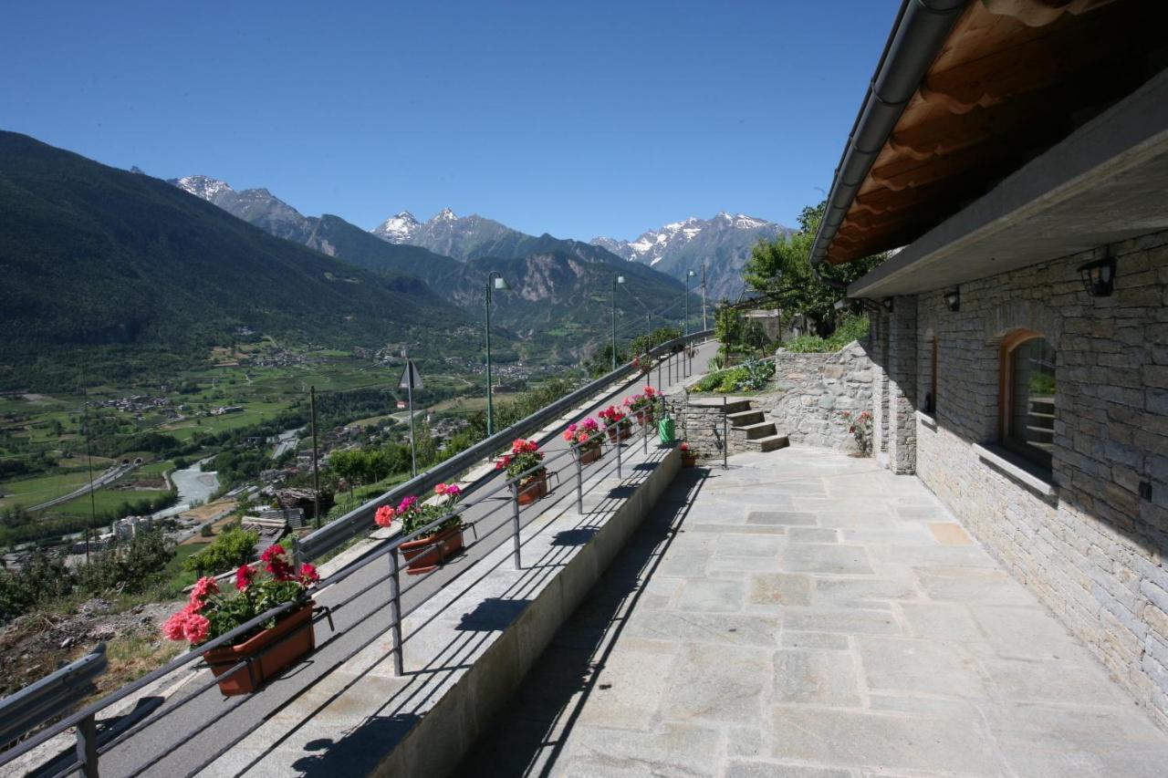 Ferienwohnung Bellevue Aosta Exterior foto