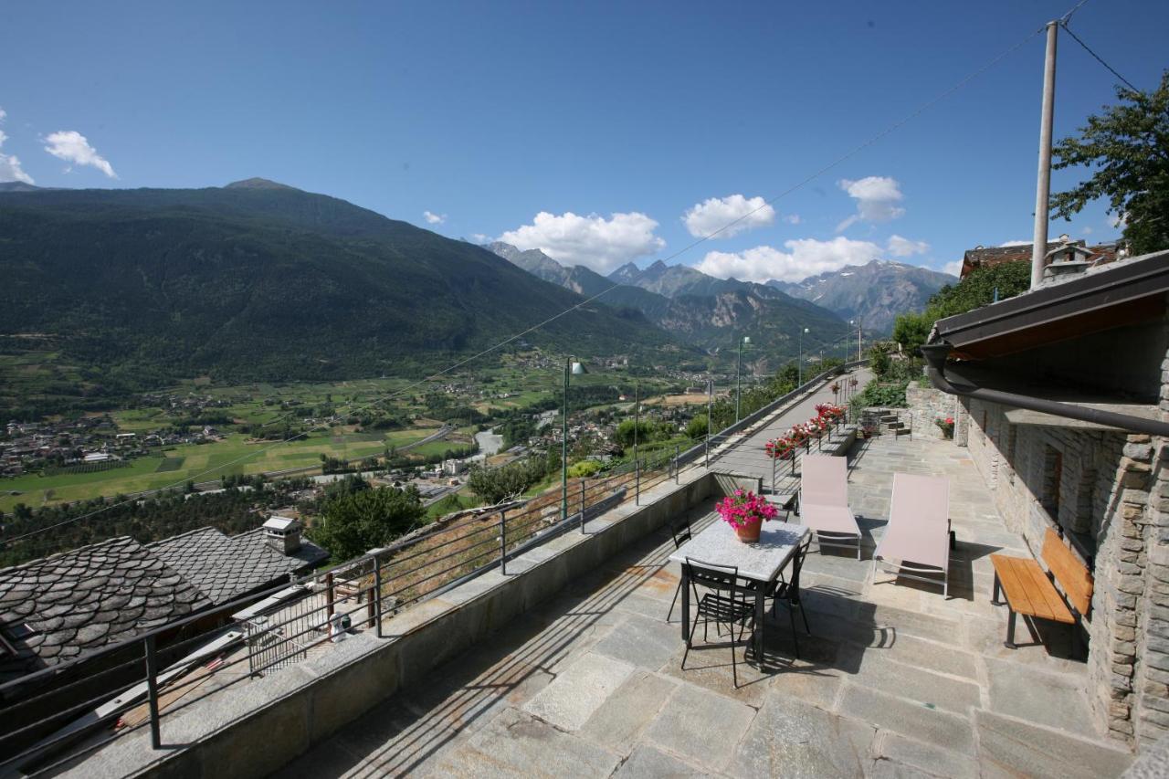 Ferienwohnung Bellevue Aosta Exterior foto